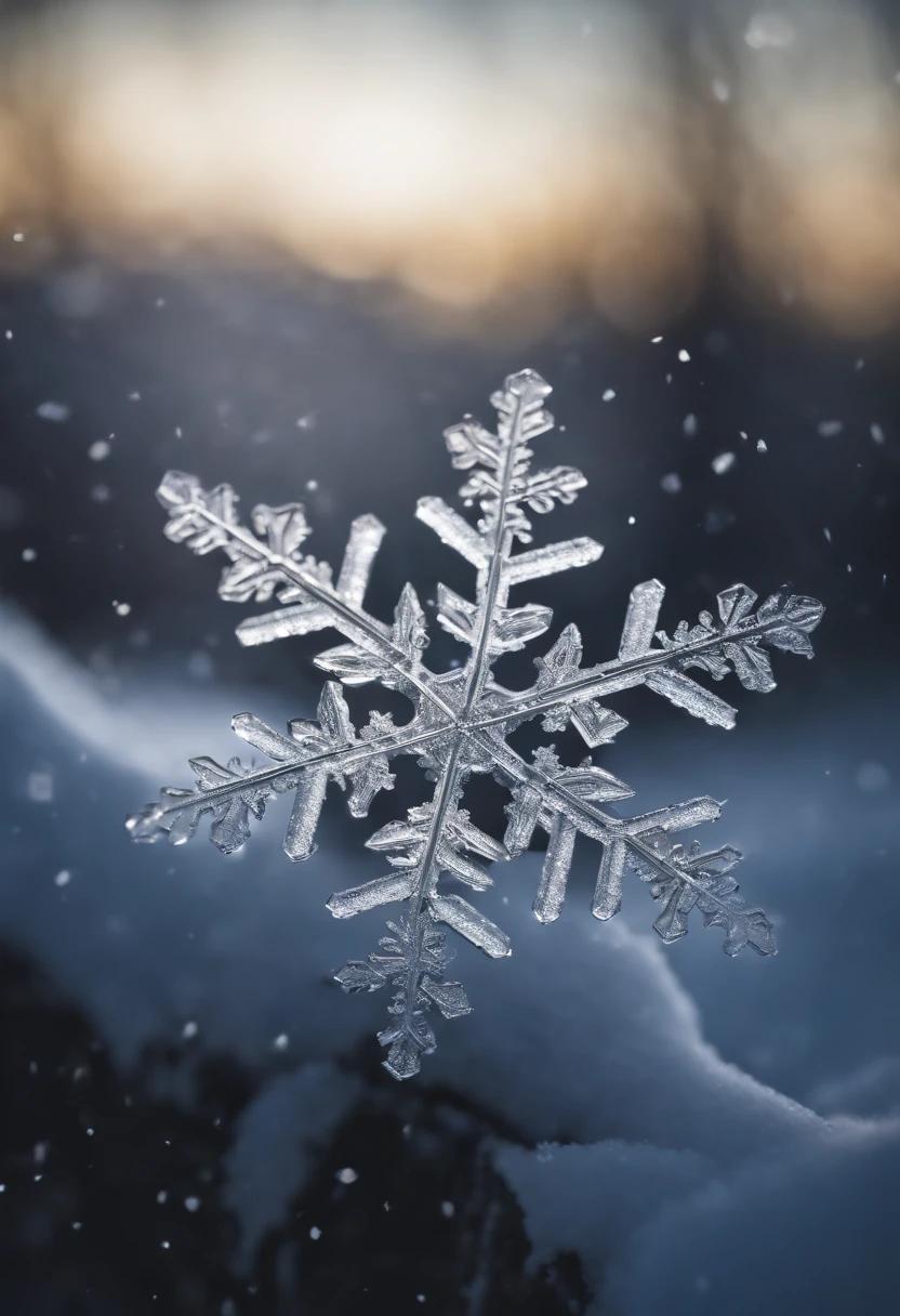 A series of snowflake images, each showcasing different shapes and patterns, illustrating the diverse beauty of snowflakes