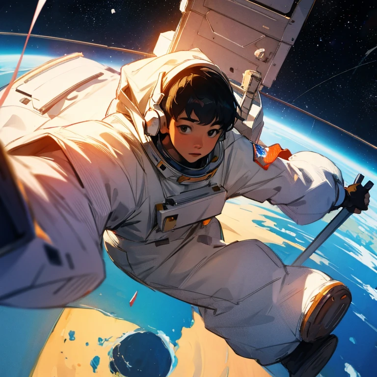 Astronaut boy
