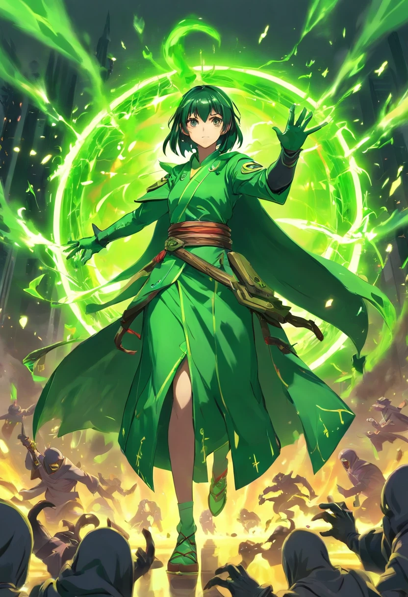 If there are 1 - 3 adjacent cultists, Gain the ability to attack additional targets.The number of additional targets is equal to the number of neighboring cultists. If there are 4 adjacent cultists, Takes double damage and area damage green. Followers gain green souls when merging or making sacrifices. Each soul increases the follower's damage by 1%. When the number of souls reaches 20, Followers in Green Demon Form Transformed into Harbingers, This increases their attack speed by 15%. when sacrifice is activated, Each destroyed cultist purges 3 random cultists of their negative effects,and increases their damage by 10% 10s. Disciples in Green Herald form gain 5 more damage% For every cultist out there, including green pioneers. While attacking, Green Herald creates a fiery green rift,Lasts 2 seconds. Green Divide Deal 100% Cultist damage per 0 points.4 seconds and reduce monster armor by 25%. There can only be one green crack on the field at a time.