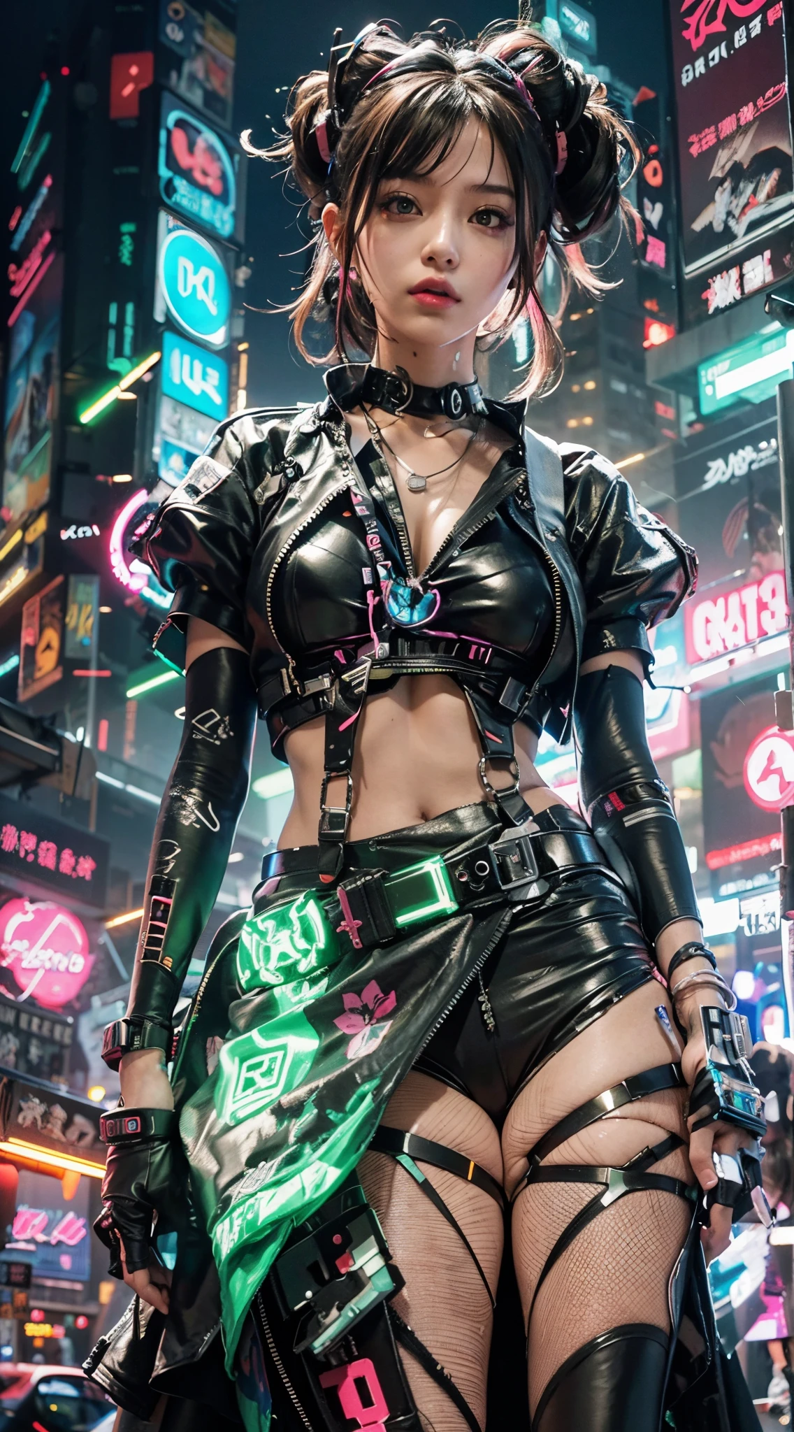 Cybernetic woman in a futuristic costume posing for a photo., estilo de arte cyberpunk, Arte digital cyberpunk anime, Chica de anime cyberpunk, Chica femenina de anime cyberpunk, cyberpunk 2 0 y. o Chica modelo, Estilo cyberpunk hiperrealista, Digital Cyberpunk - Arte Anime, cyberpunk artstyle, Chica cyberpunk, cyberpunk themed art, arte de anime cyberpunk, Cyberpunk Streetwear, Cyberpunk hermosa chica, en estilo cyberpunk