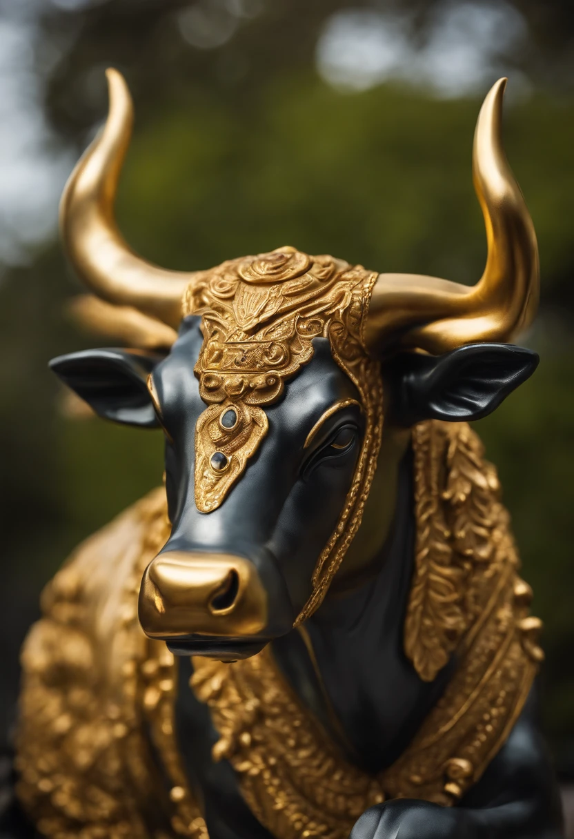golden bull golden bull statue