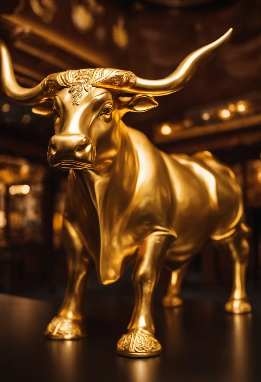 Golden Bull Worship the Golden Bull Statue、Israeli