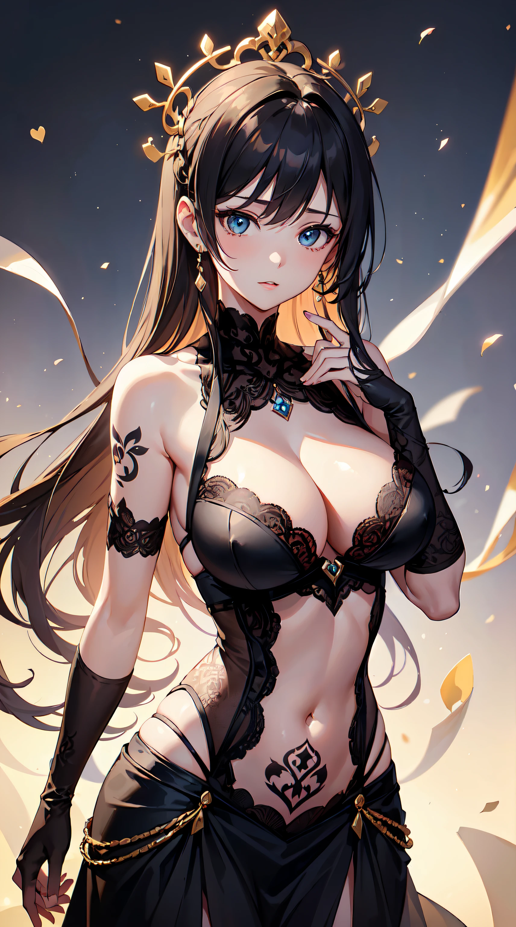 (one-girl:1.1),(The beautiful, Big breasts are very charming, enchanting, gracefulness:1.1) sweetheart,(Elegant) long  skirt,(Scavenging, defined) the face,(The beautiful, Amazing cleavage) There are eyes,(leaking breasts) sweet osmanthus,(perfect pubic bone, Impeccably clean) BodyProportions,(ultra - detailed, iintricate) a work of art,(Colorful, a vibrant one) tattoo art,(mistic, The warm, Friendly) atmosphere,(hyper realisitc, Surreal) Uniformity,(hyper HD, 32K),(Best quality:1.2),profesional lighting,Delicate brushstrokes,lace panty,