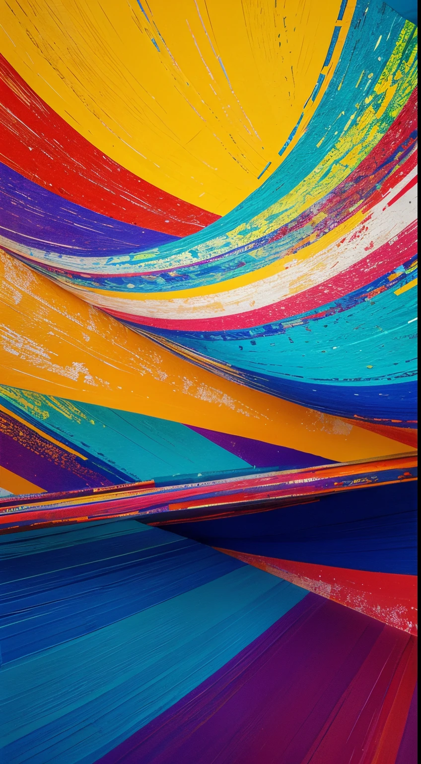 Papel pintado con muchos colores abstractos..