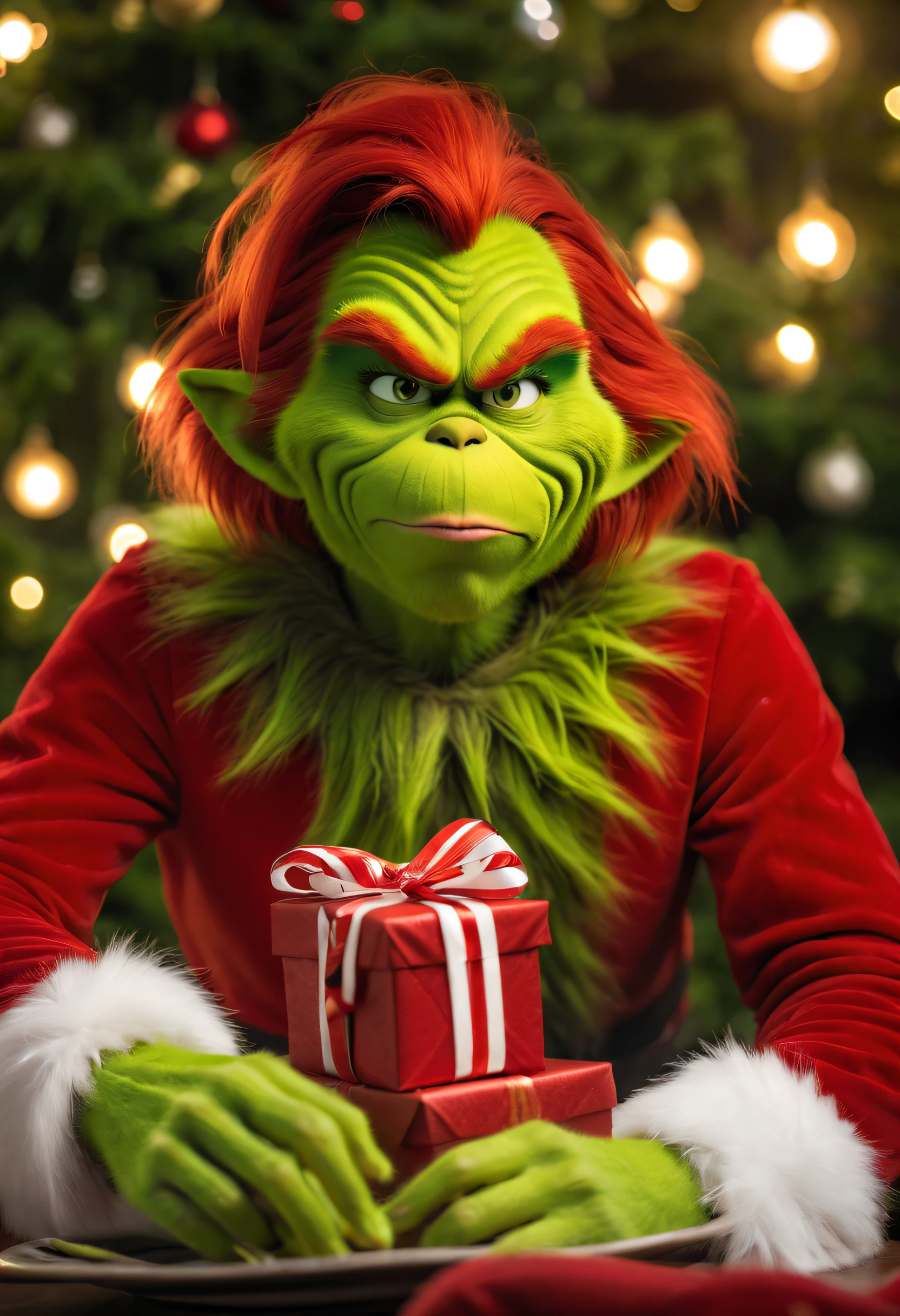 Red-haired Grinch