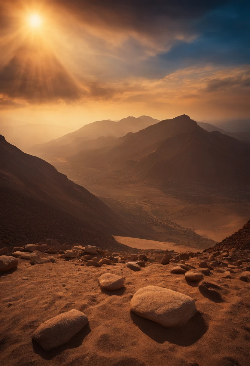The Ten Commandments of Moses、moses tablet、the top of mount sinai、bow down to god、bow down to god、Sitting on the soil、Sitting on the soil、Sitting on the soil