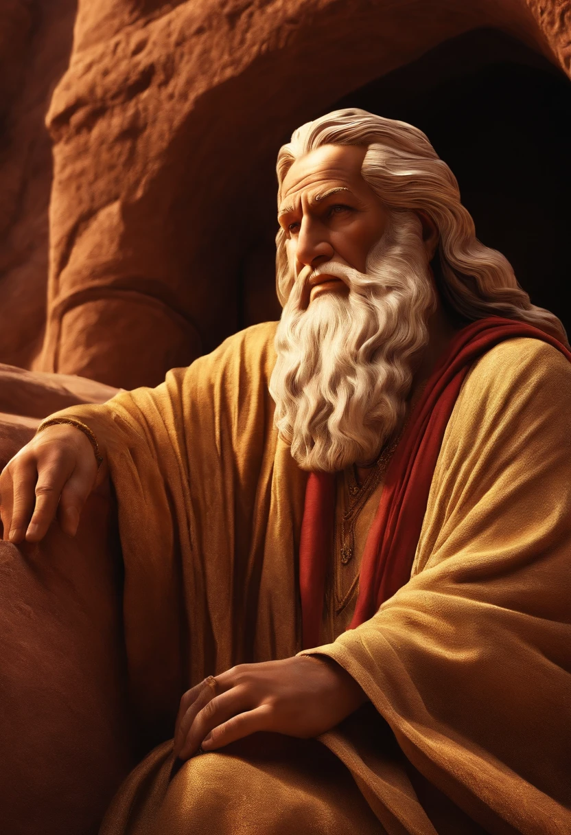 The Ten Commandments of Moses、moses tablet、the top of mount sinai、bow down to god、bow down to god
