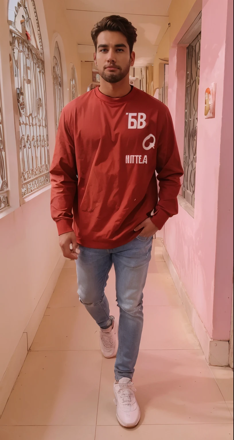 Look handsome background change 4k ultra