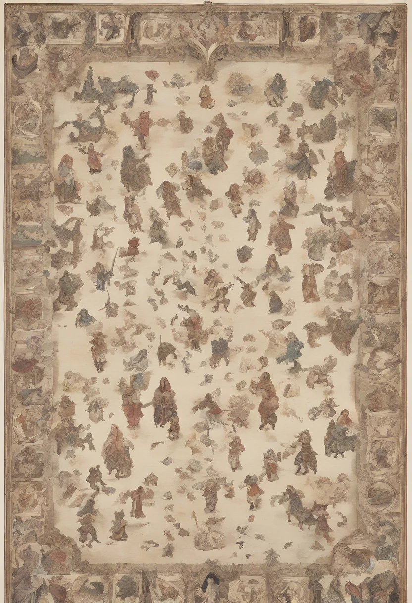 A massive room from a top-down angled perspective, lined with perfectly symmetrical rows and columns of bodies covered by individual white shrouds, looking almost ceremonial or ritualistic