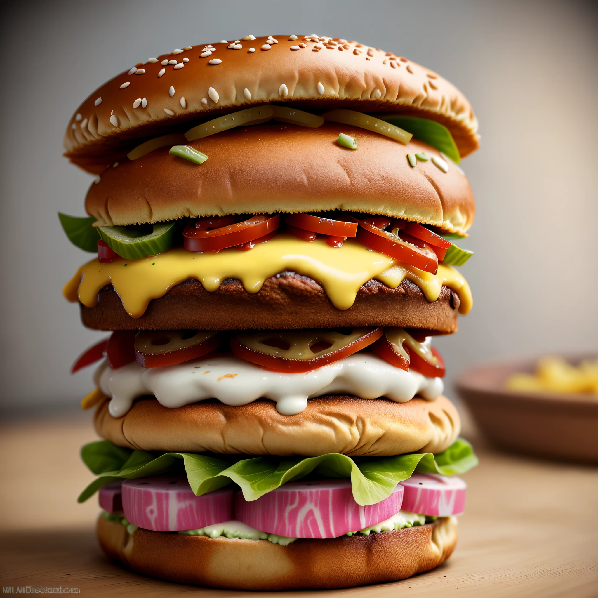 Hamburguesa de mc Donalds italiano
Y hamburguesa en pan de marraqueta boliviano