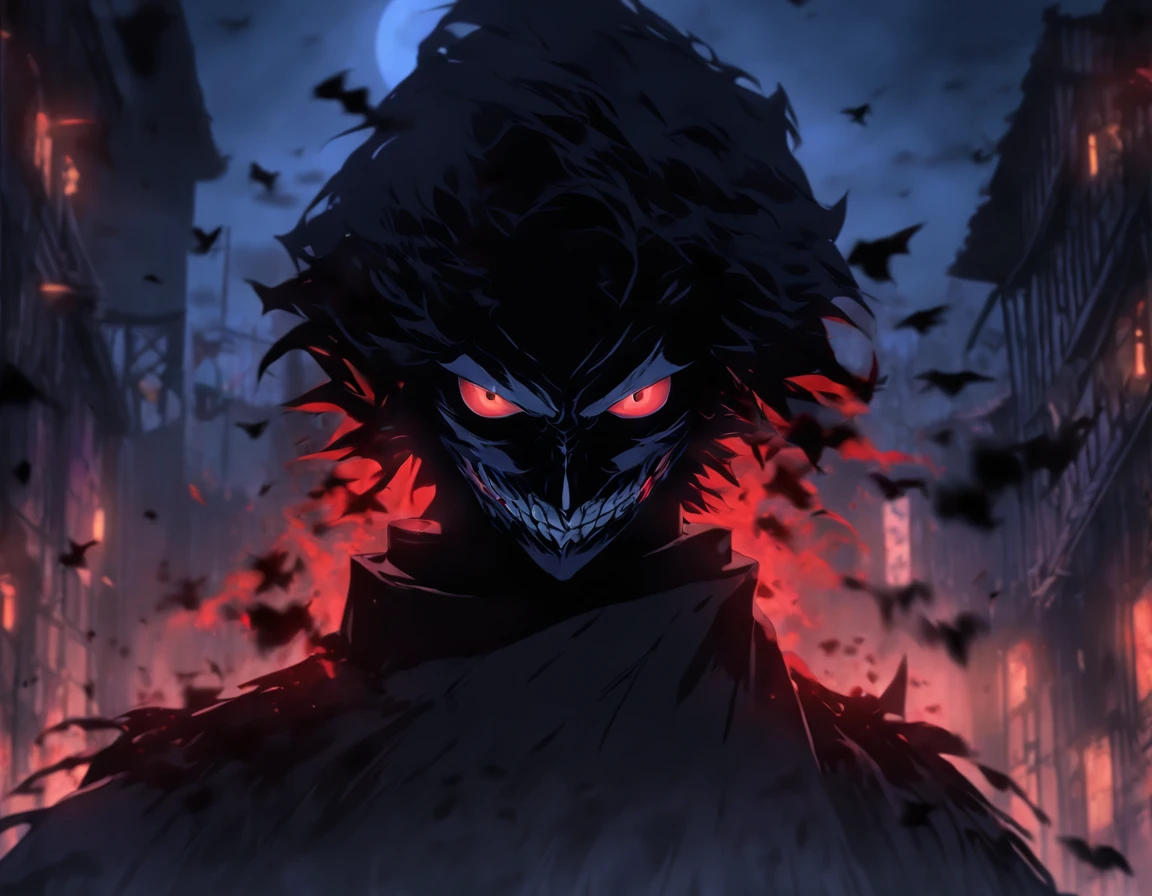 (best quality,4k,8k,highres,masterpiece:1.2),ultra-detailed,(realistic,photorealistic,photo-realistic:1.37),male,dead by daylight,muscular male,full body,killer,wearing scary mask,sexy,[murderous,ominous] gaze,dark atmosphere,[suspenseful,terrifying] environment,dimly lit,sharp contrast,dark shadows,distorted shapes,[haunting, eerie] background,unseen lurking presence,creepy [facial expression,smile],ominous aura,edgy,demonic,spooky [lighting, ambiance],vengeful spirit,[menacing,sharp-edged] weapons,emotionless figure,bloody costume,[sinister,mysterious] aura,macabre theme,gruesome details,nightmarish aesthetic,wicked intentions,nighttime setting,life-like realism,horror,demon king flick vibes,night owl vibes,deathly surroundings