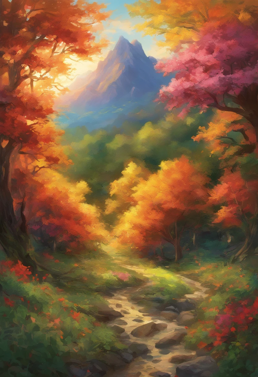 best quality,4k,8k,highres,masterpiece:1.2,ultra-detailed,realistic:1.37,fiery orb floating over a giant forest,giant glowing orb,explosive fiery sphere,illuminated orb,oversized fireball,shimmering sphere,floating fire-filled sphere,globe of flames,orb launching powerful fireballs,raining destruction on the countryside,giant city in the far distance,urban metropolis,crowded cityscape,sky-high buildings,illuminated skyscrapers,bustling city lights,city skyline,sparkling city lights,bustling streets,flickering light,streets filled with activity,giant forest,spectacular forest,thick lush trees,towering trees,canopy of leaves,rays of sunlight filtering through branches,massive greenery,surrounded by nature,peaceful woodland,serene nature,delicate flowers blooming,tranquil scenery,calm environment,serenity,colorful foliage,artist's illustration,oil painting inspired,realistic depiction,shimmering colors,vivid hues,eye-catching details,dramatic contrast,detailed brushwork,vibrant artistry,lush colors,soft tones,calming color palette,natural lighting,brilliant light,subtle shadows,magical glow,ethereal ambiance