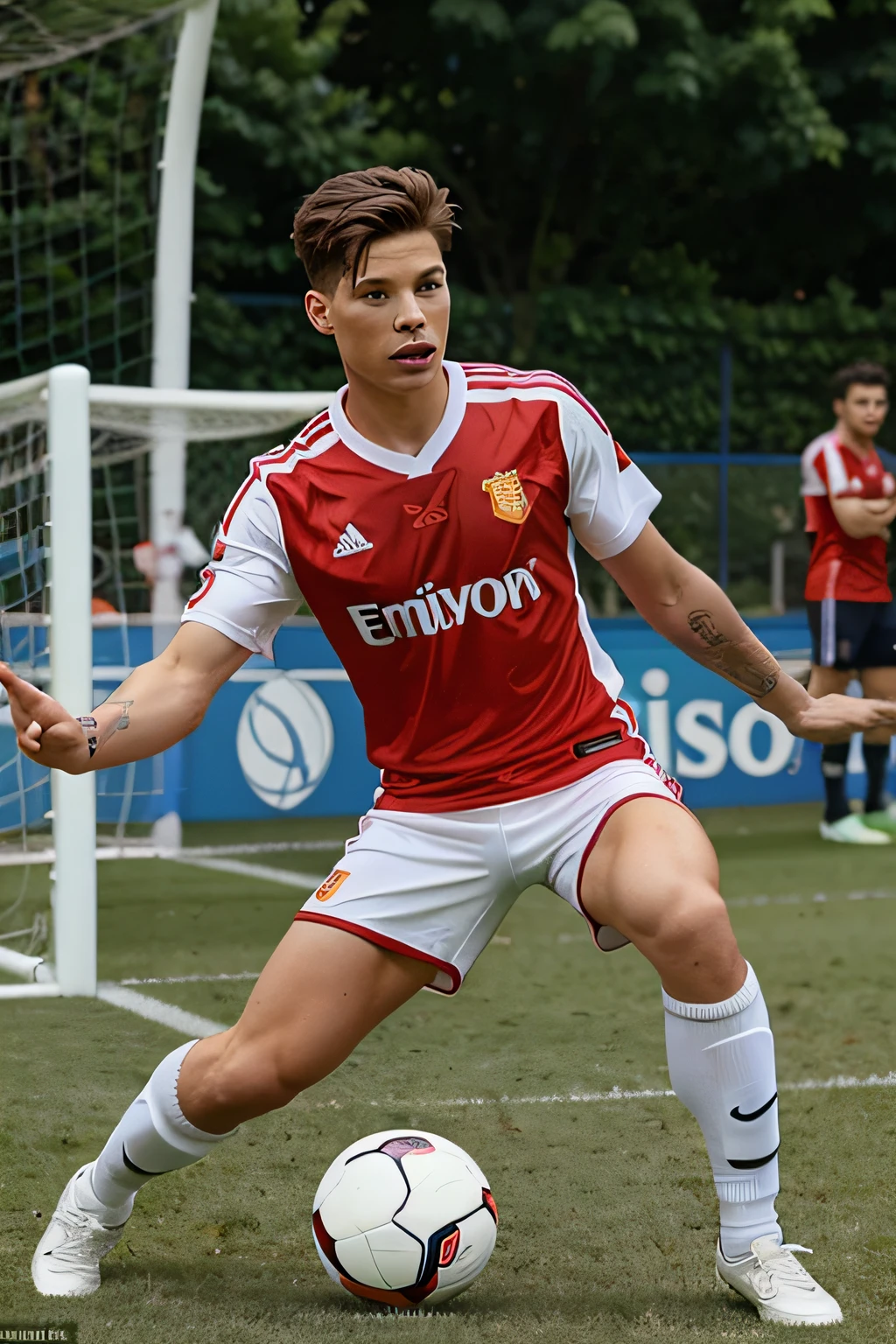 Joey Essex in soccer kit