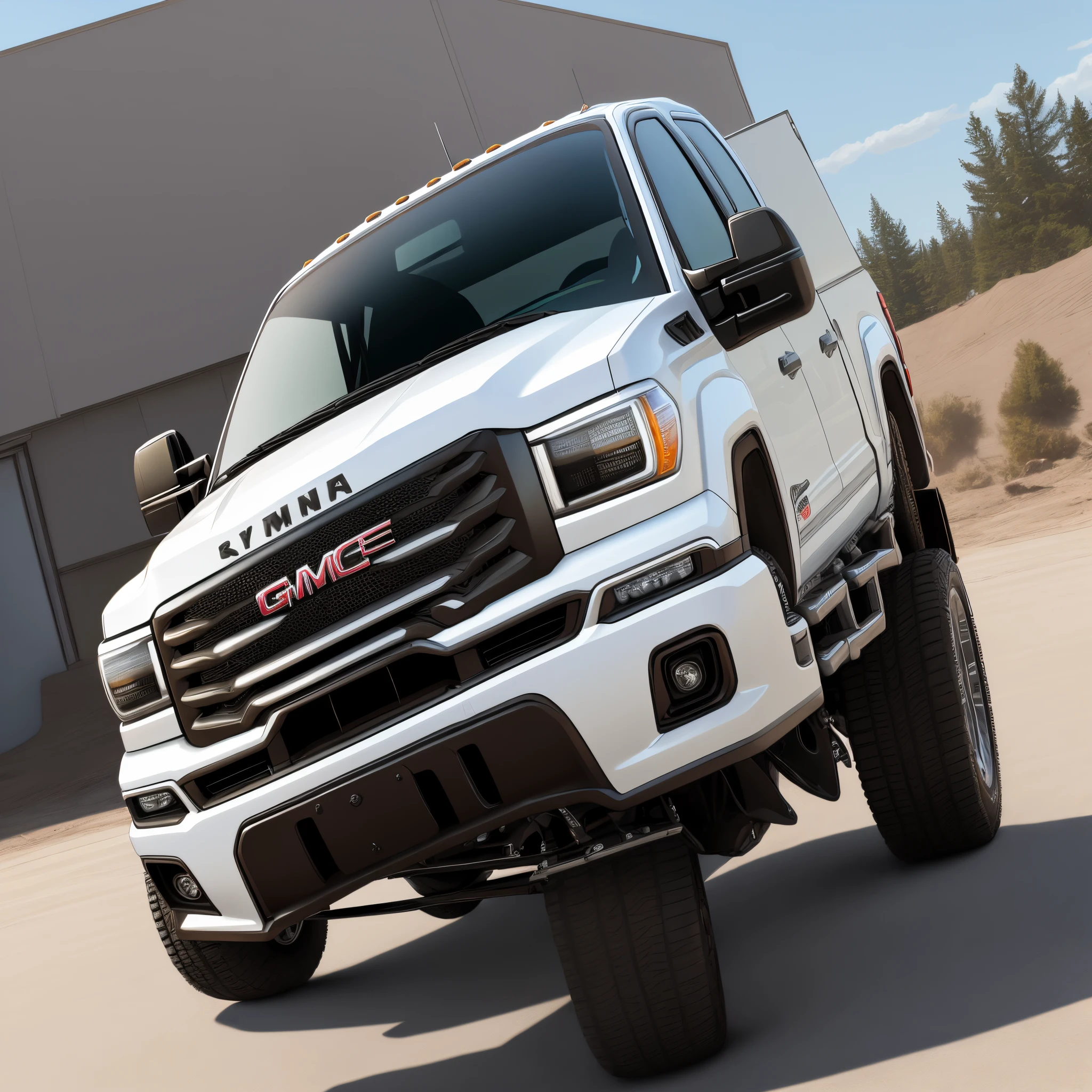 Lifted white 2012 gmc Sierra crew cab