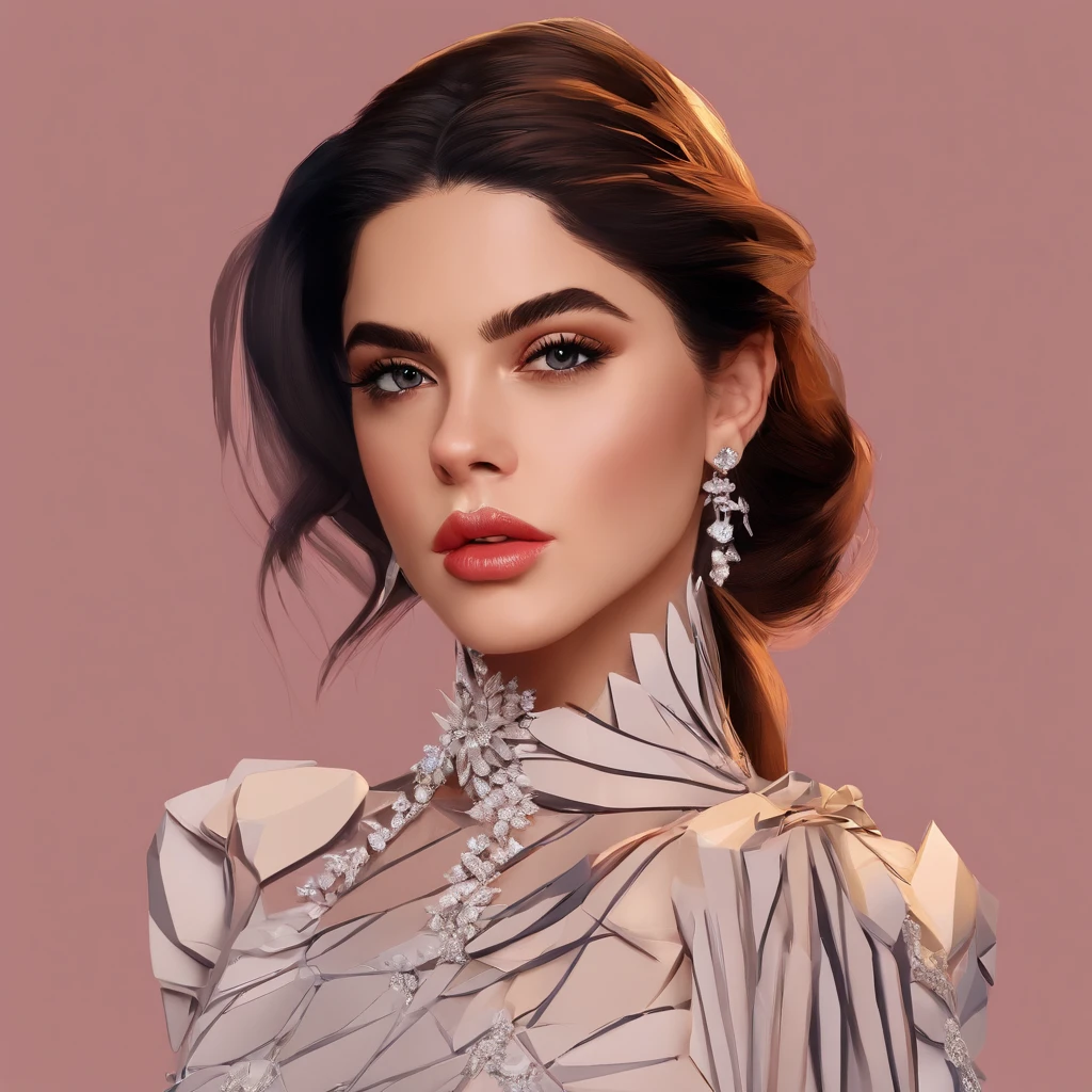 Selena Gomez,beautiful detailed eyes,beautiful detailed lips,extremely detailed eyes and face,longeyelashes,natural makeup,shiny hair,[highres](best quality,4k,8k,highres,masterpiece:1.2),ultra-detailed,(realistic,photorealistic,photo-realistic:1.37),fashion-forward outfits,fabulous wardrobe,original fashion style,dazzling accessories,stylish footwear,elegant poses,striking backgrounds,studio lighting,vivid colors,profound and soulful portraits,glamorous,celebrity,fashion model,red carpet appearances,professional photography,flawless skin,effortless beauty,mesmerizing presence,confident and graceful demeanor,modern and contemporary artworks,artistically curated set design,stellar artwork production,conceptual fashion photography,innovative fashion concepts,colorful and vibrant color palette,contrasting light and shadow,effortless elegance and sophistication.