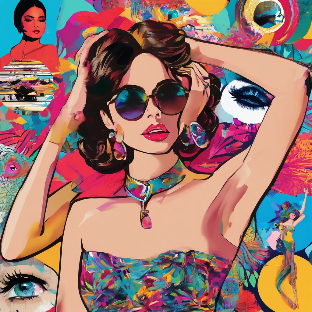 Selena Gomez,beautiful detailed eyes,beautiful detailed lips,extremely detailed eyes and face,longeyelashes,natural makeup,shiny hair,[highres](best quality,4k,8k,highres,masterpiece:1.2),ultra-detailed,(realistic,photorealistic,photo-realistic:1.37),fashion-forward outfits,fabulous wardrobe,original fashion style,dazzling accessories,stylish footwear,elegant poses,striking backgrounds,studio lighting,vivid colors,profound and soulful portraits,glamorous,celebrity,fashion model,red carpet appearances,professional photography,flawless skin,effortless beauty,mesmerizing presence,confident and graceful demeanor,modern and contemporary artworks,artistically curated set design,stellar artwork production,conceptual fashion photography,innovative fashion concepts,colorful and vibrant color palette,contrasting light and shadow,effortless elegance and sophistication.