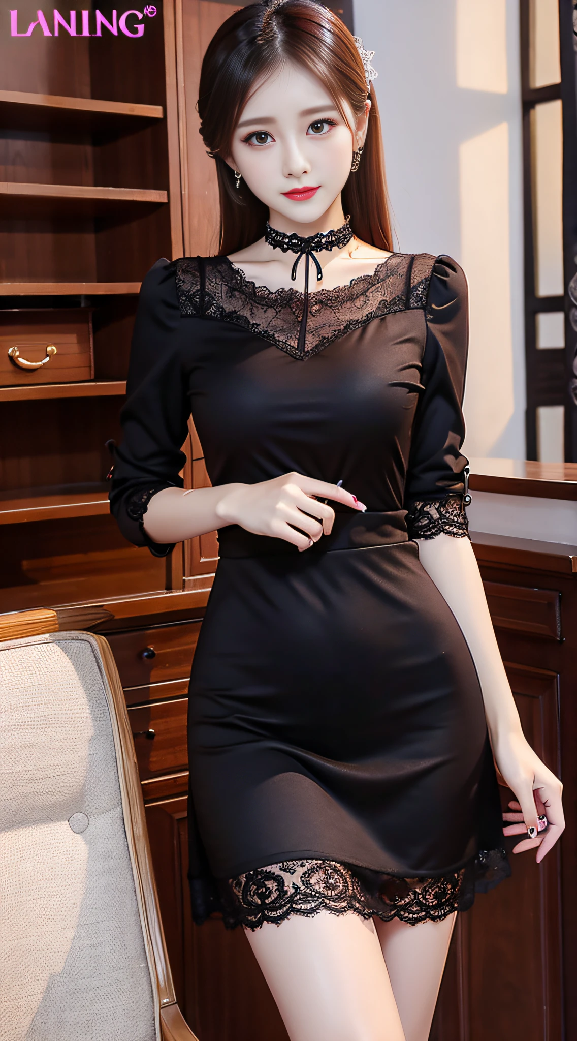 Charming beauties、hostess dresses、Evil Female Executive、blouse、tight skirts、Evil Fall、dark、brainwash、Brainwashing device、panthyhose、lacy fabric、beauty legs、a choker、Brainwashing makeup