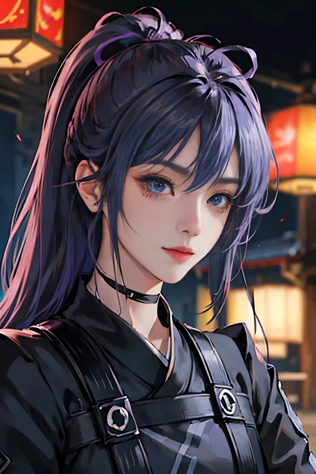 1人の女性、 Look at the viewer,
Her upper body, Her beautiful blue eyes, Pink hair with twin tails, Moles under her eyes, Plump and glossy lips, Heart-shaped choker,Female ninja 、stealth、Ninja Black Costume、Black mask、Looking at the viewer, smiling at the viewer. .. .. .. .. .. .. .. .. .. .. .. .. .. .. .. .. .. .. .. .. .. .. .. .. .. .. .. .. .. .. .. .. .. .. .. .。.。.。.。.。.。.。.。.。.。.。.。.。.。.。.。.。.。.。.。.。.。.。.。.。.。.。.。.。.。.。.。.。.。.。.。.。.。.3D, cyberpunk style short clothes、, of the highest quality, 8K, Detailed skin texture, Detailed Cloth Texture, beautifull detailed face, Intricate details, Female ninja、Kunoichi、Ninja Outfit、Edo townscape、
Edge lighting, Side lighting, Cinematic lighting, Ultra high definition, 8K UHD, Film grain, Best Shadows, Delicate, Facing the viewer, front facing
