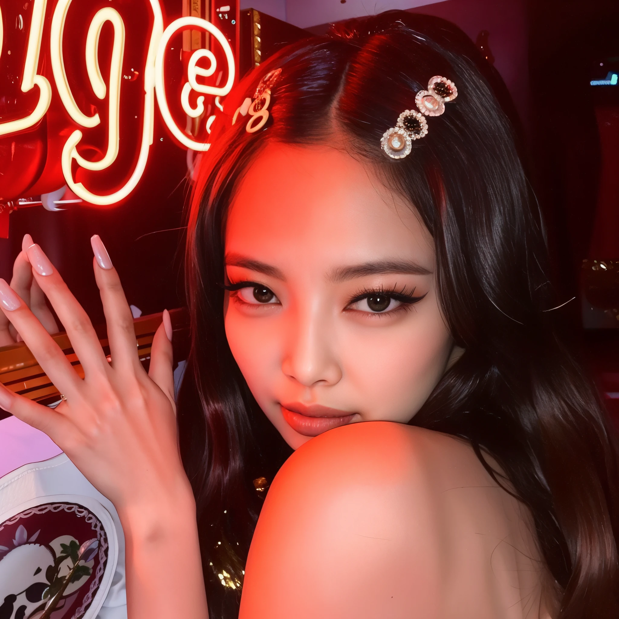 There is a woman with a ring on her finger posing for a photo, jennie blackpink, Retrato de Jossi de Blackpink, jossi do blackpink, jisoo do blackpink, Jisoo do Blackpink, Retrato Jisoo Blackpink, tzuyu de duas vezes, aesthetic!!!!!! female genie, Capturado na Canon EOS R 6, Krystal, Parque Roseanne do Blackpink, Heonhwa Choe