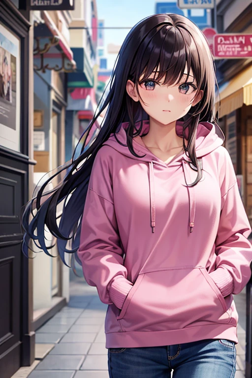Pink Hoodie