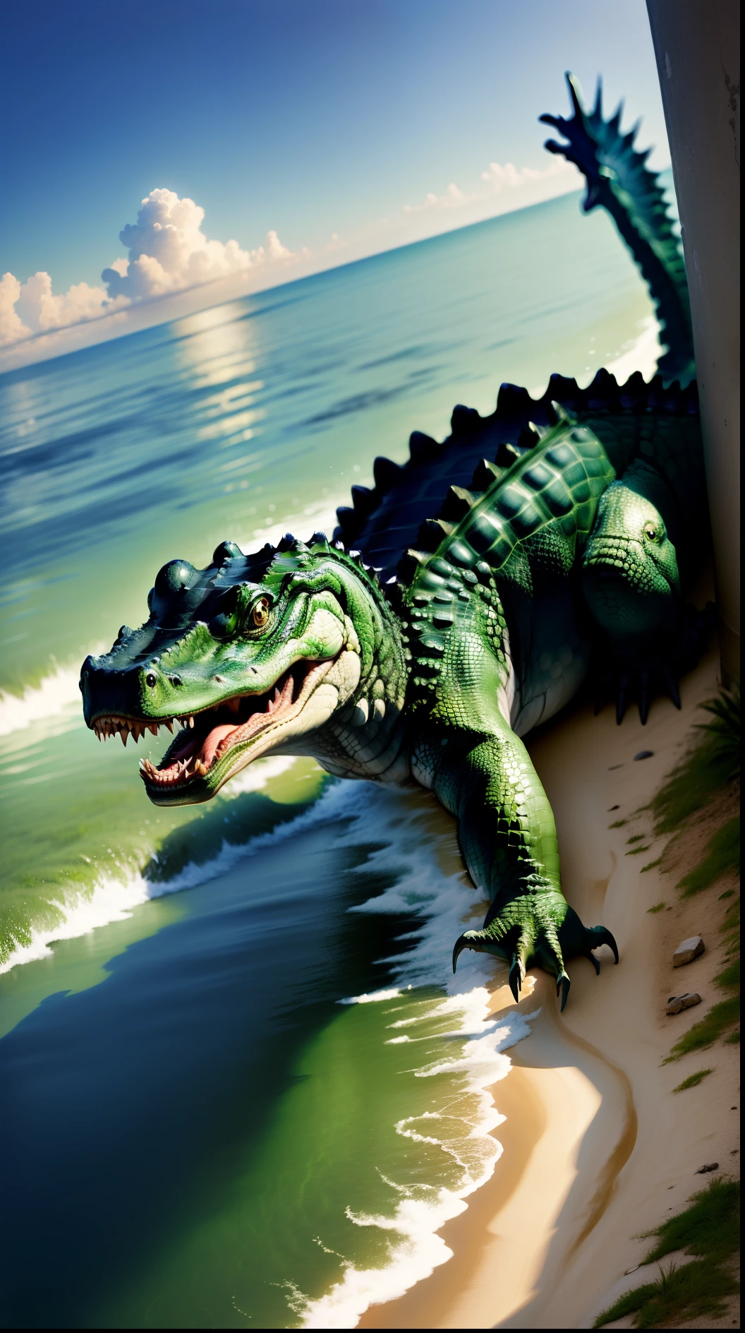 flying alligator
