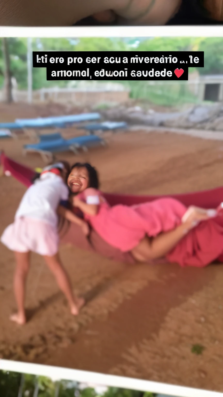 tem duas fotos de uma mulher deitada em uma rede, 3 5 year brazilian mother, foto de perfil, divertindo-se, foto - shot, imagem do avatar, foto viral, david rios ferreira, foto de perfil, with a kid, Malika Favre, Me ajuda, imagem de perfil, foto do perfil, imagem de qualidade muito baixa, inspirado em Samuel Silva