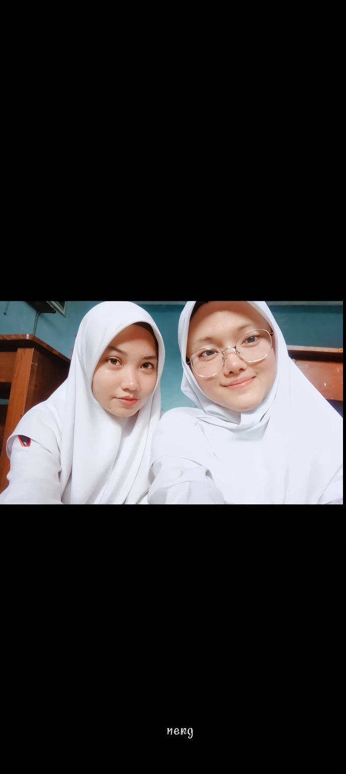 there are two women in white hoodies posing for a picture, from 8 k matte, nude, inspired by JoWOnder, shot on gopro9, inspired by Naza, protrait, taken on go pro hero8, in pif, low quality video, student, 📷 mungojerrie and rumpleteazer, music video, selfie!!!!!