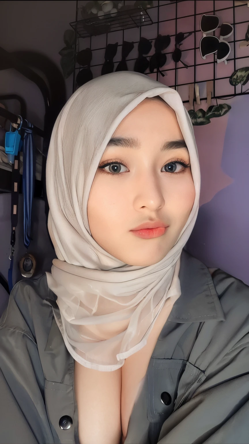 ((Lace)), Very cute and baby-like face, Very cute and baby-like face, G-String Naked, Angry pose, Angry face, (((HIJAB MALAY GIRL))), masutepiece, High quality, UHD 45K, Realistic face, Realistic skin feeling , A Malay Lady, , , Very cute and baby-like face, (((FLAT CHEST))), (MATRIX WORLD), ((look In front at the camera and SADNESS)), ((())), (((CUTE GIRL))), ((PASTEL RED LIPS)), ((PASTEL SILVER BLOUSE)), ((CHUBBY)), ((UNDRESS)), Insert the ghost's finger into the asshole.