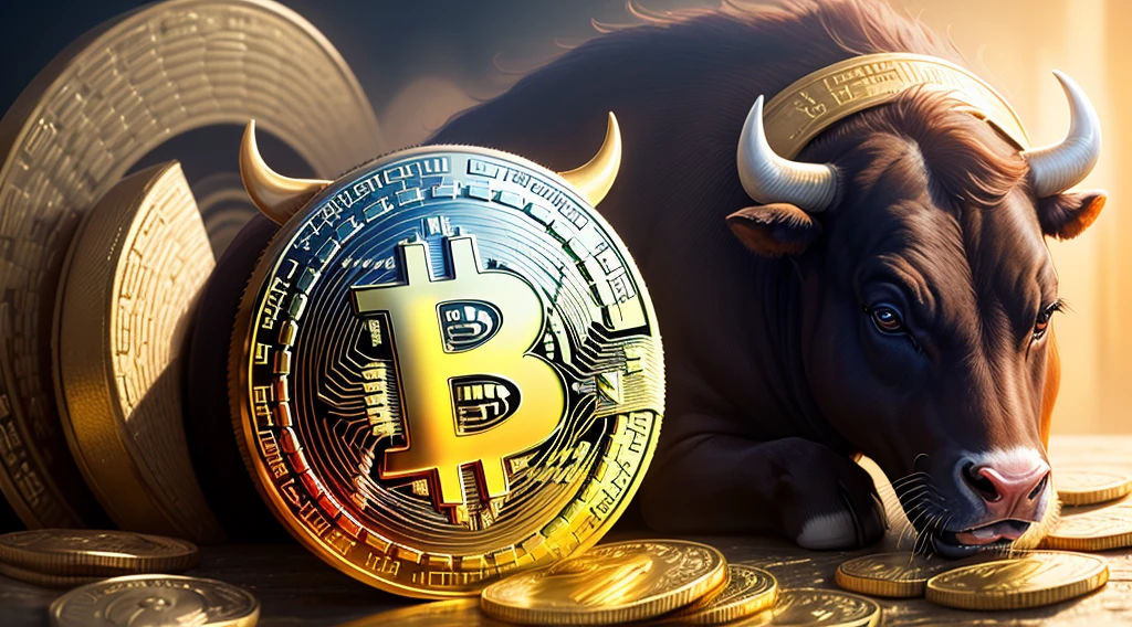 Bull close to Bitcoin