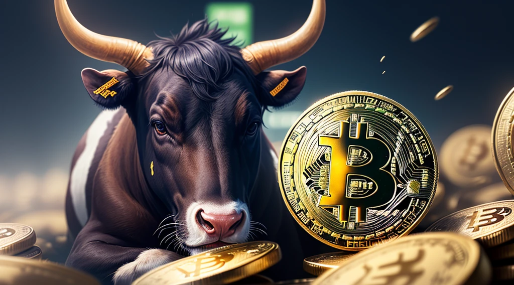 Bull close to Bitcoin