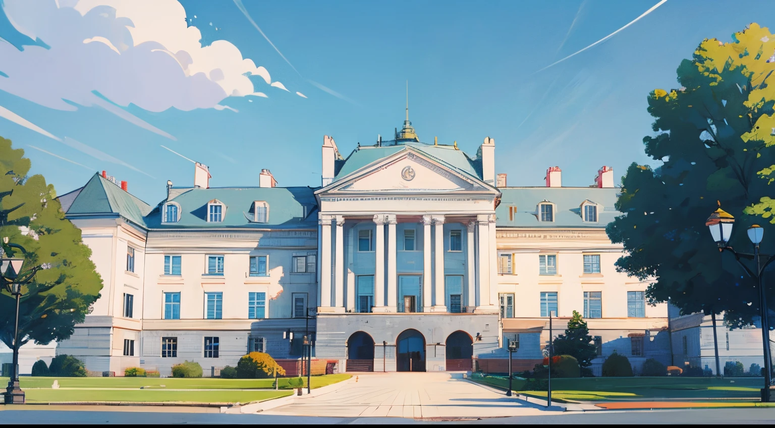 Main building of the Ural Federal University
