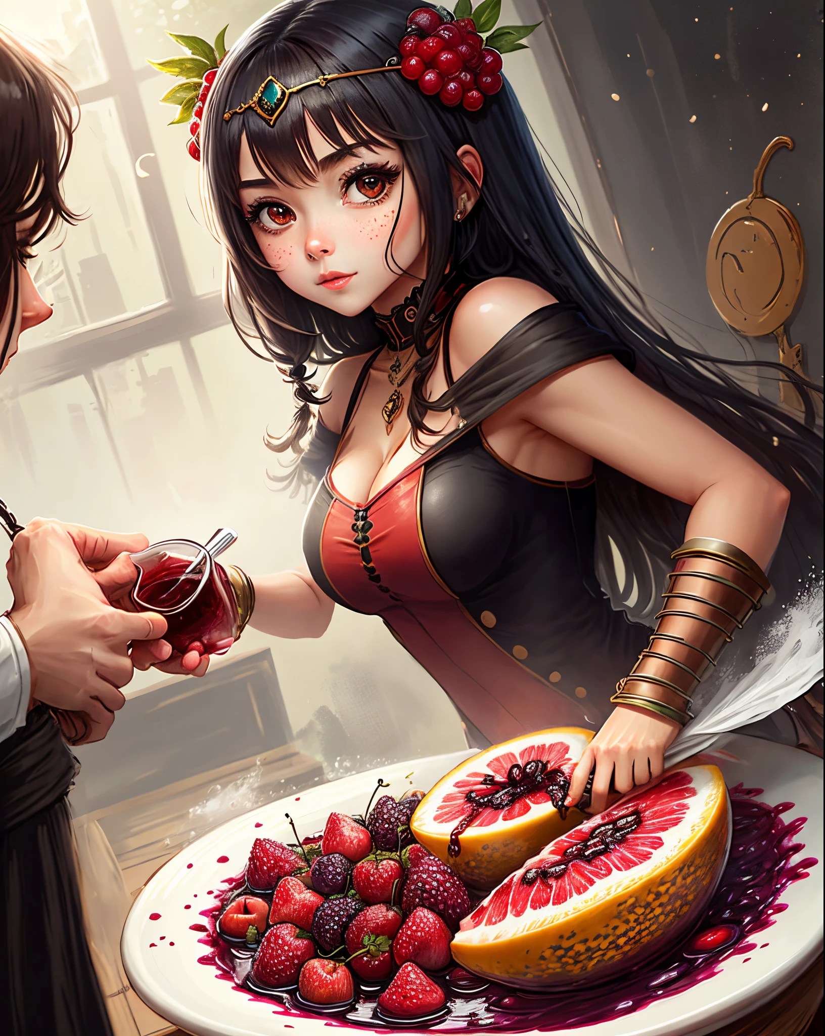 Create an eye-catching açaí berry for design