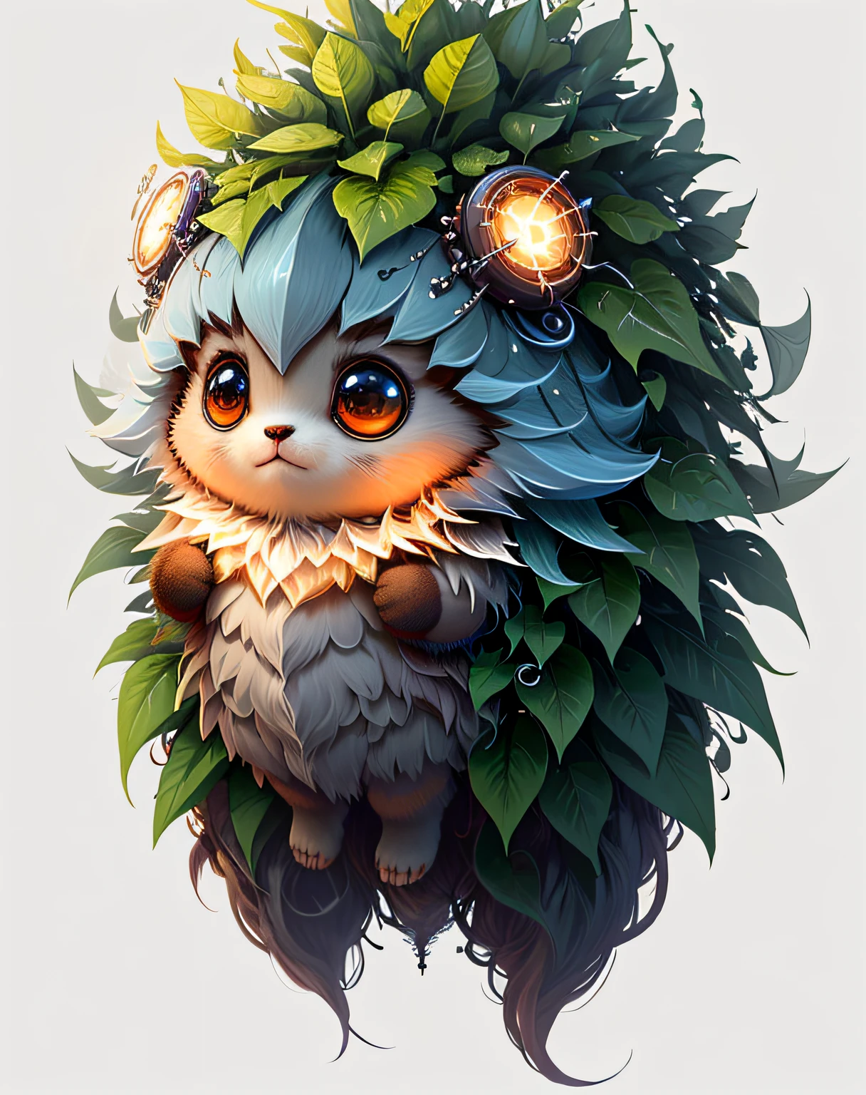 "Create a masterful masterpiece of cute creatures with ultra-detailed concept art inspired by. Utilize Stable Diffusion's power to unleash your inner Cu73Cre4ture programmer and bring your imagination to life!", high detailed, 8k