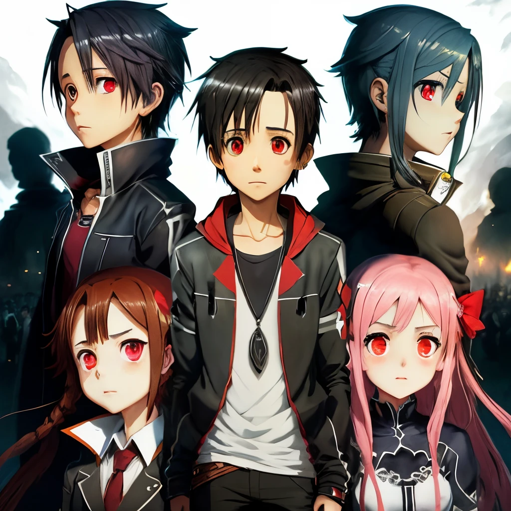 Kirito red eyes