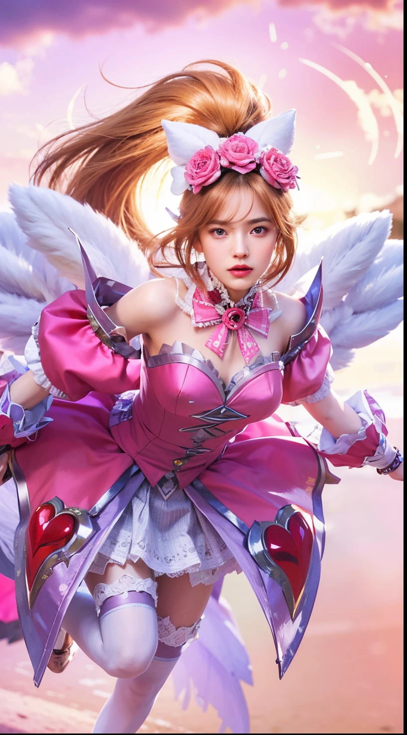 (photorealistic:1.4), best quality, masterpiece, ultra high res, 1girl, (detailed face:1.2), (detailed eyes:1.2), (detailed hair:1.2), (detailed clothes:1.2), 4k, (detailed color:1.2),
