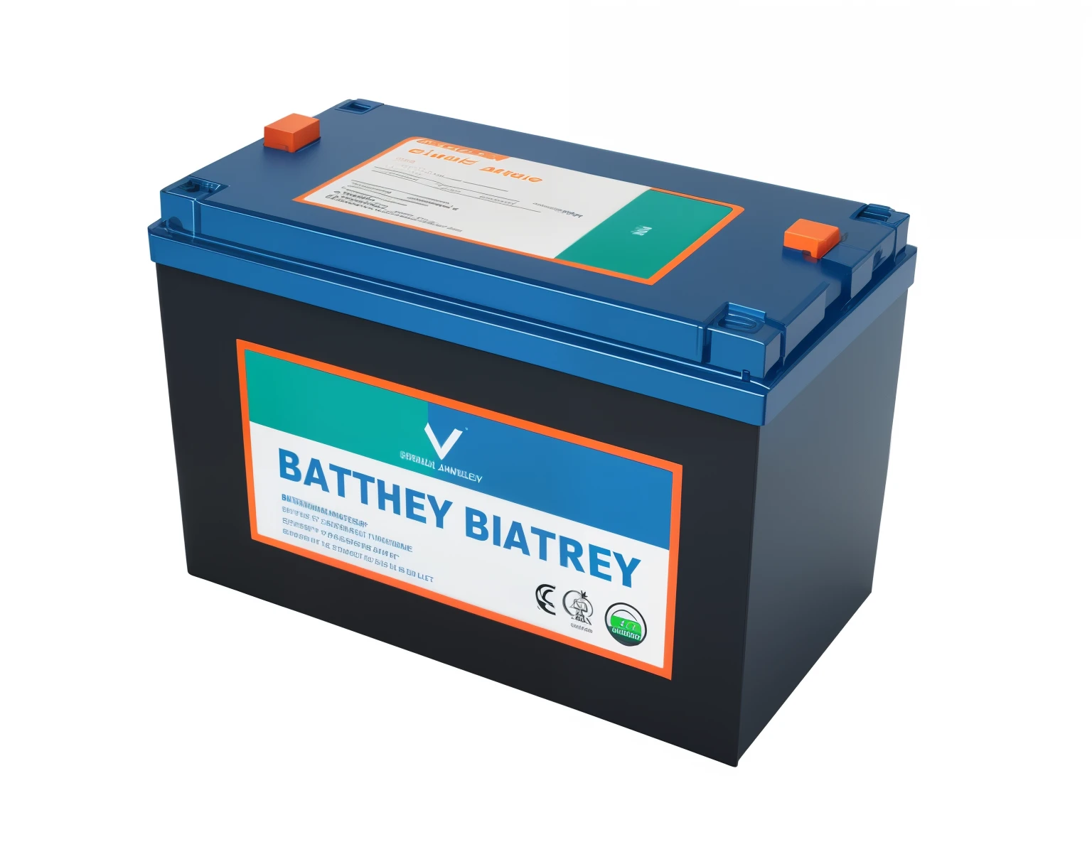 Close-up of battery with blue lid and orange background, white backgrounid，battery, high detail product photo, high quality product image”, product introduction photos, massive battery, Julian Hatton, rendering, 8l, 8l, 1128x191 resolution, hd illustration, With 3D rendering, With 3D rendering, uv, Pack and shoot, &cite;organic