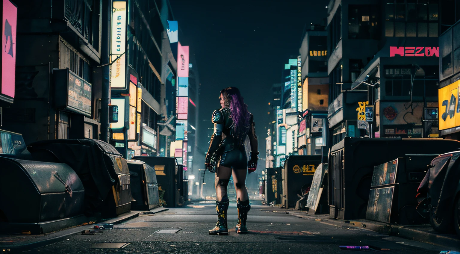 Cyberpunk style 2 0 7 7, Master Chief of Cyberpunk City, Surreal cyberpunk city, Cyberpunk city streets, in cyberpunk 2 0 7 7 cp 2 0 7 7, Show on the《Cyberpunk 2077》Curly, In a futuristic cyberpunk city, Cyberpunk city in the distance, Show on the《Cyberpunk 2077》Curly