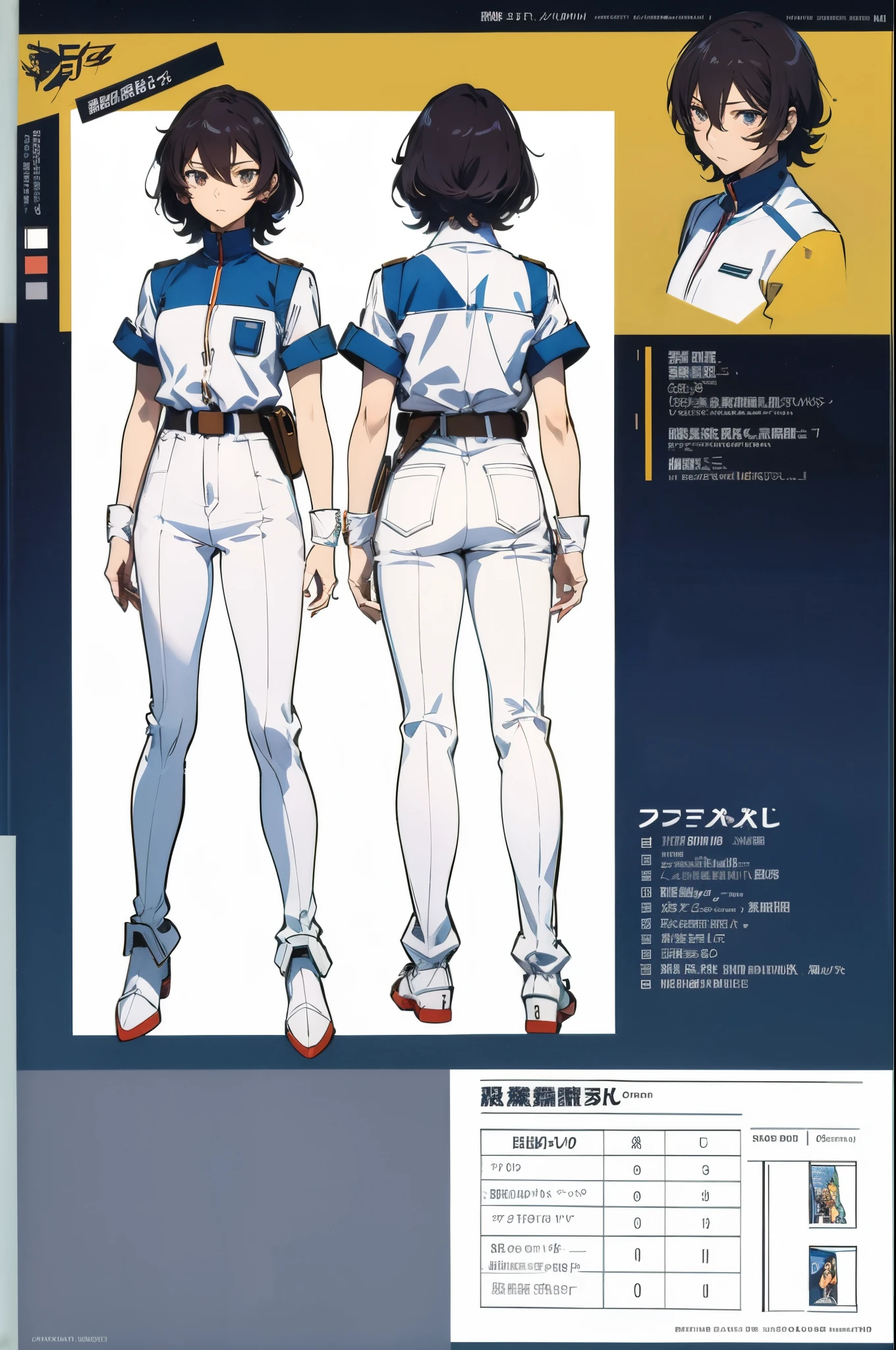 line-art, art book, character sheet, gundam 00 reimagined, 8k, best quality, design sheets, equipment