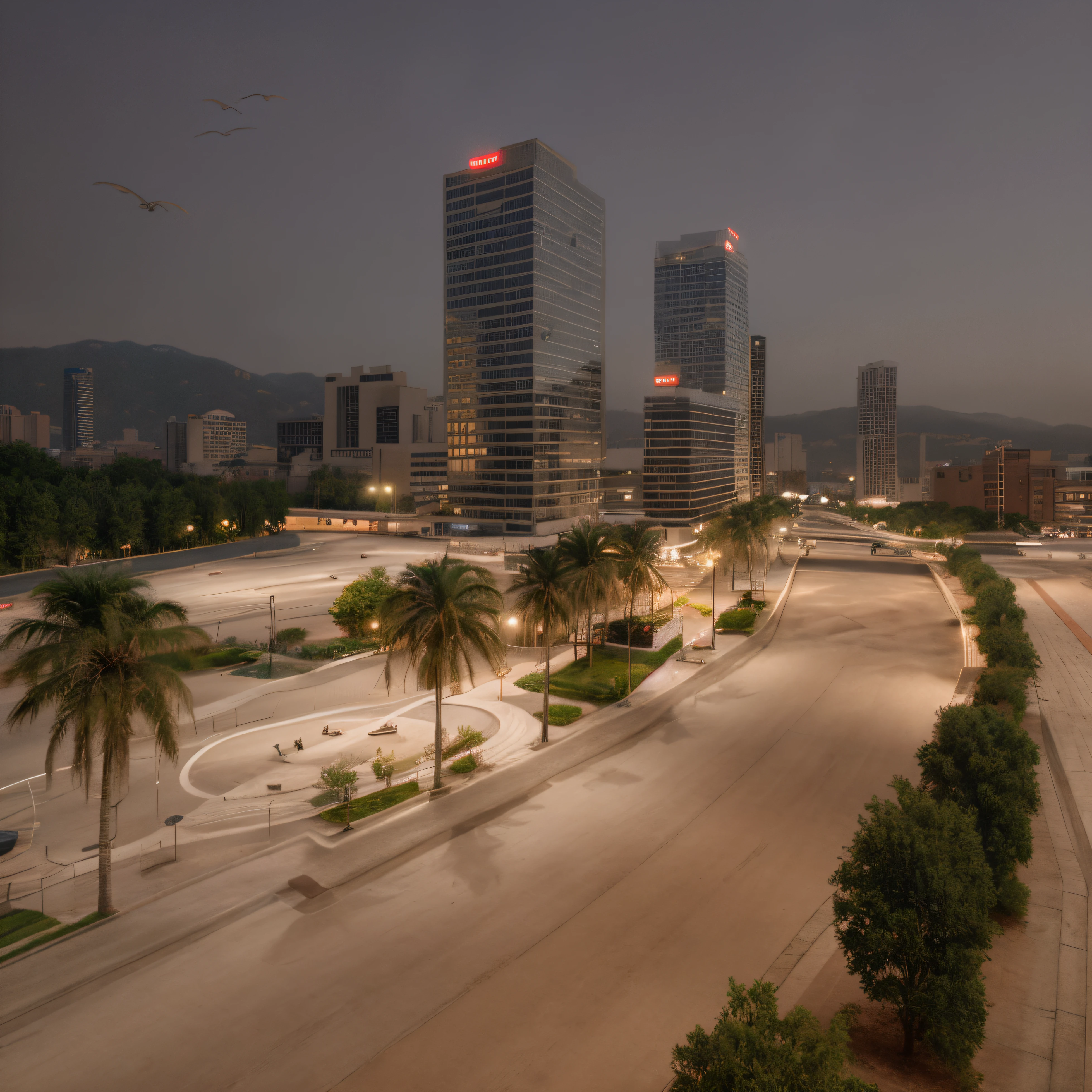 ultra realistic, masterpiece, best quality, ultra high res, raw photo, 8k, nightbuilding, modern street,