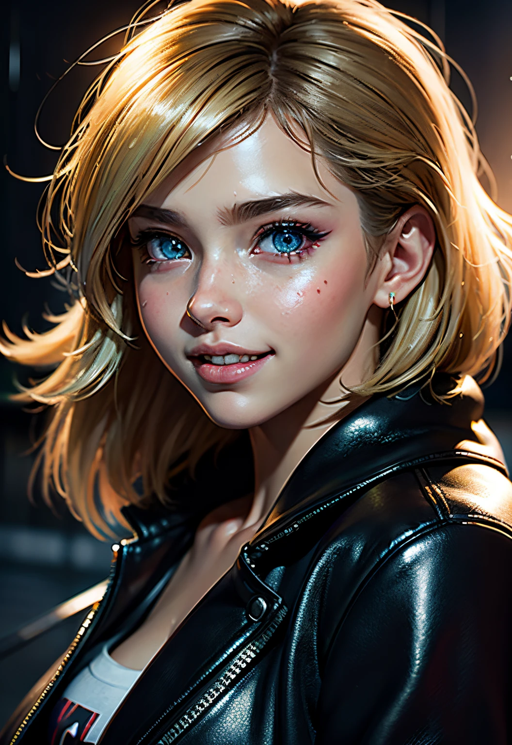 master piece, high quality, looking at viewer, a android girl, short blonde hair, large breast, android, black background, J_diagram, bioluminescent , (20 year old norwegian beautiful slender petite woman supermodel), (wide jaw sharp jawline), (long wavy thick blonde hair), OverallDetail, (Seductive, A sultry gaze, a slightly parted lips, and a hint of a smile.:1.6), ( amazing quality, highly detailed, filigree:1.3), Ultra details++ , add more details, photo of perfecteyes eyes
<lora:J_diagram:0.8> , perfecteyes eyes