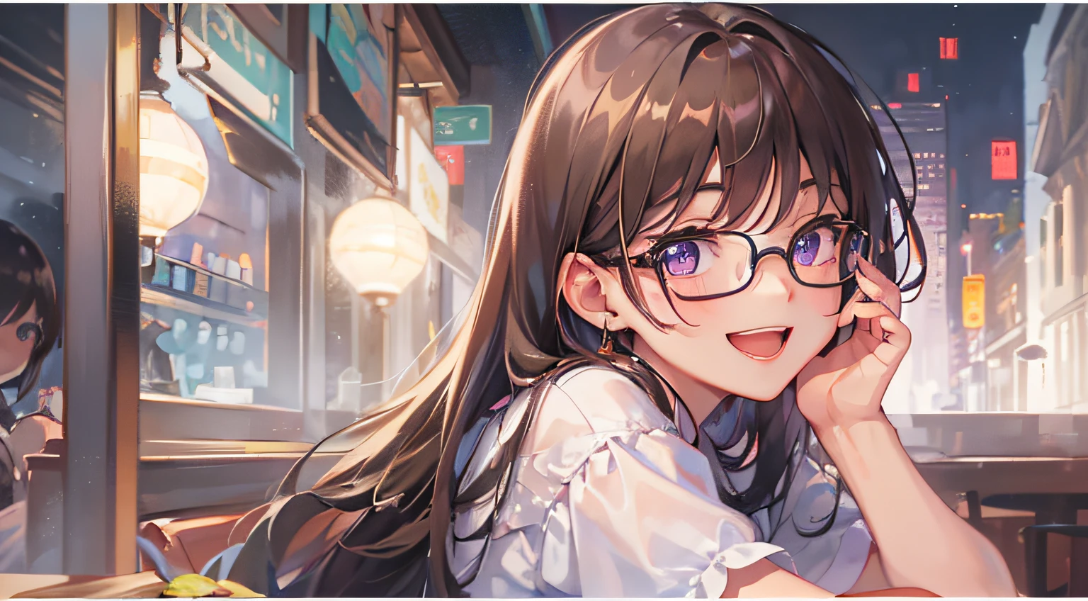 white clothes、The skin is not visible