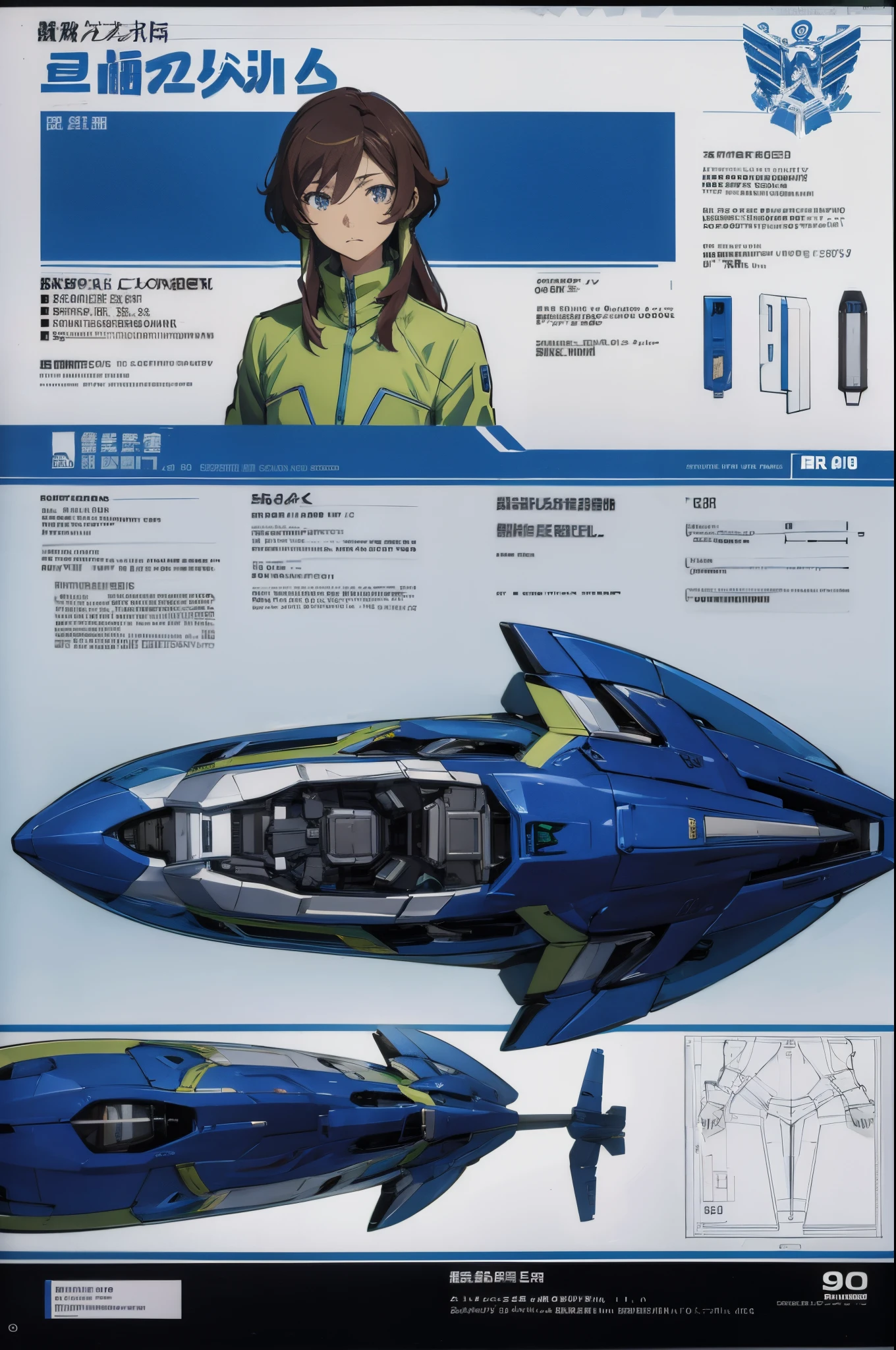 line-art, art book, character sheet, gundam 00 reimagined, 8k, best quality, design sheets, equipment