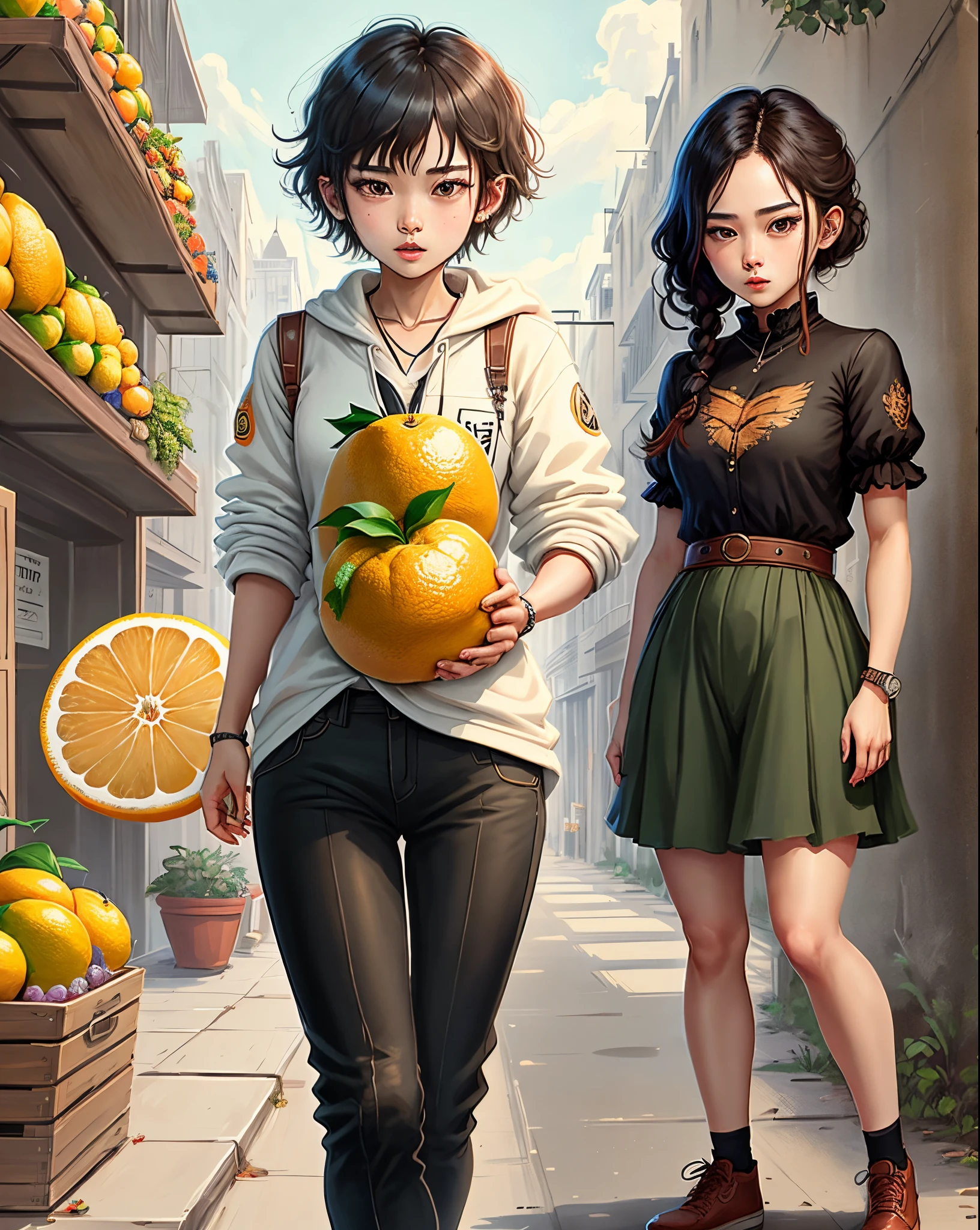 Draw citrusnami on tiktok