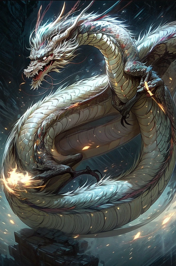 dark fantasy background, charming smirking, angry,
golden dragon, dragon scales, manga styling, thematic background,
<lora:dragon_real_base_V1:0.5>