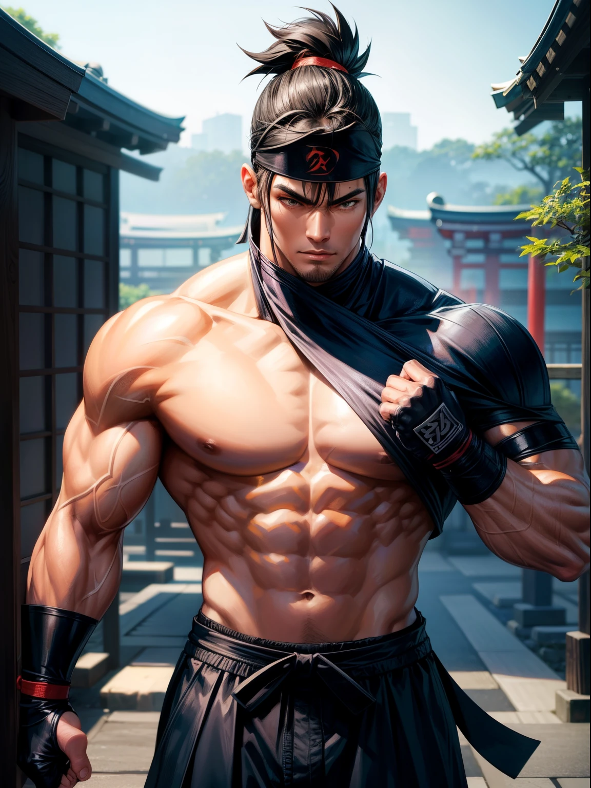 Tokyo Ninja、Kyoto ninja、A sexy Brazilian Ninja、Muscular beauty、Muscular beauty、Muscle Beauty、Japanese ninja #1, hidden leaf technique,