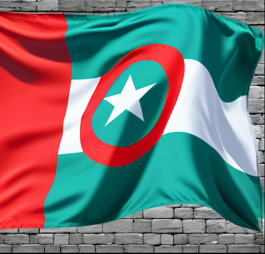 Drapeau de la Turquie avec un membre de l'army