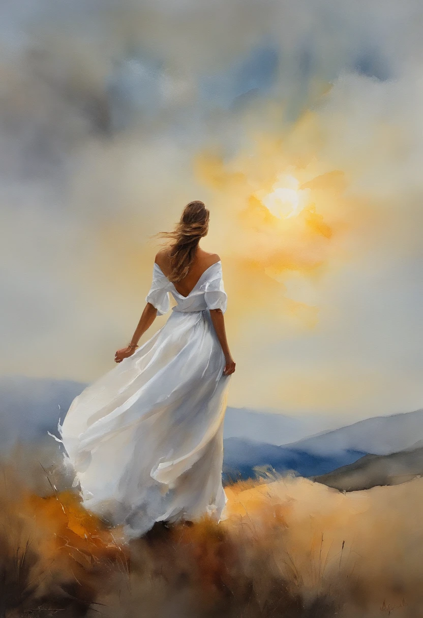 Memories in the Breeze The wind brings its perfume,
on lonely nights,
I carry your memories,
kept in the heart.