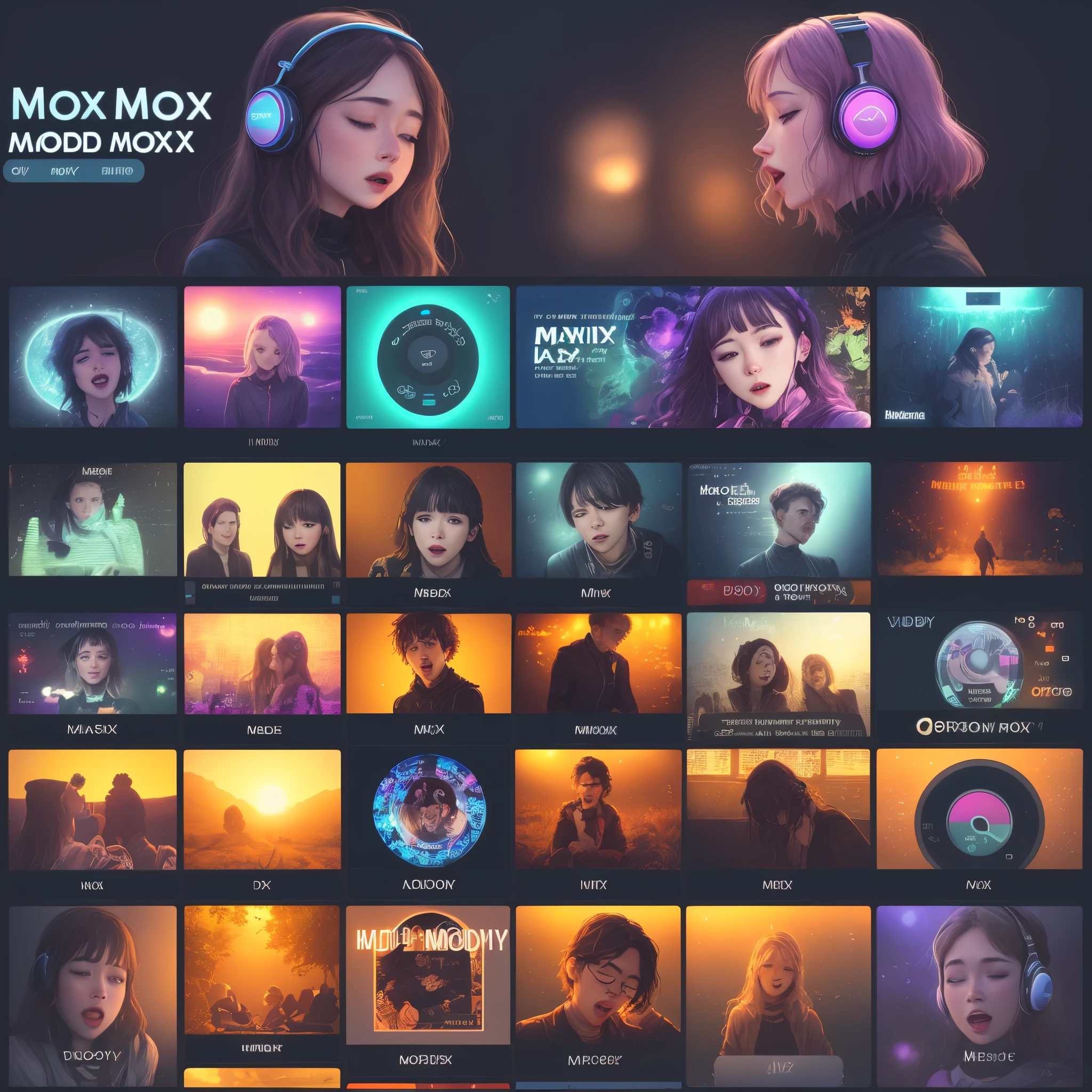 Spotify mood mix says all mood mix