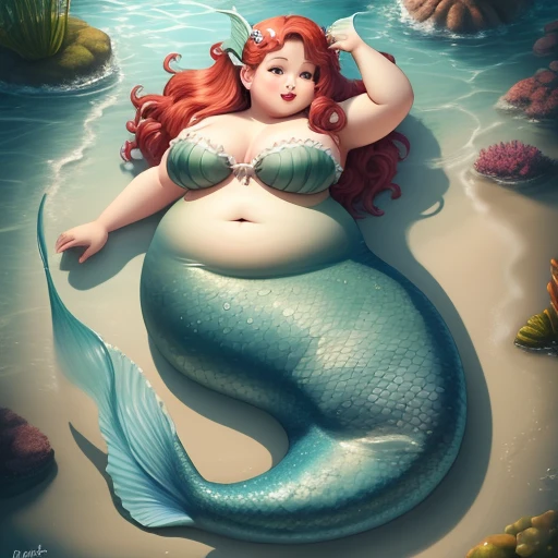 Fat mermaid