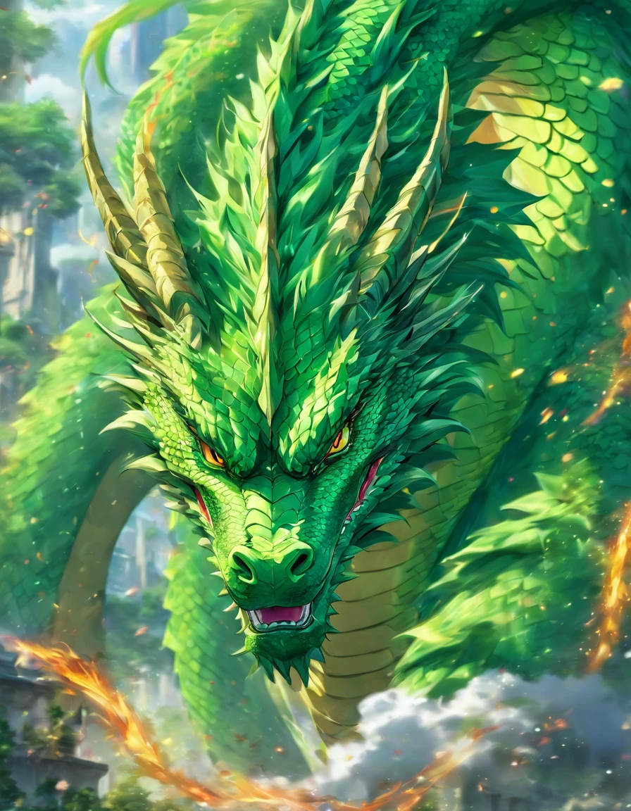 dragon、green、Japan